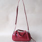 Vintage Baguette Shoulder Bag - Red