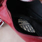 Vintage Baguette Shoulder Bag - Red