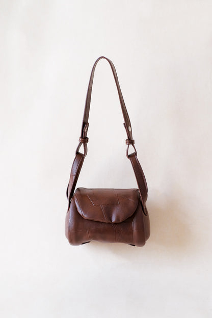 The Bijou Barrel bag - Chestnut