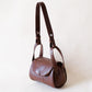The Bijou Barrel bag - Chestnut
