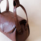 The Bijou Barrel bag - Chestnut