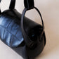 The Bijou Barrel Bag - Classic Black