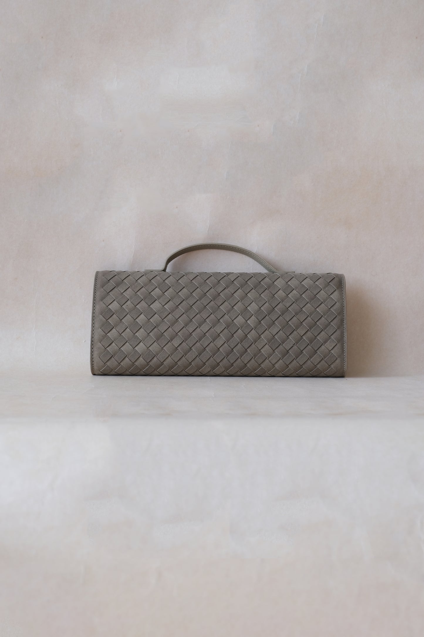 Artisan Crafted Flap Bag - Earthy Green