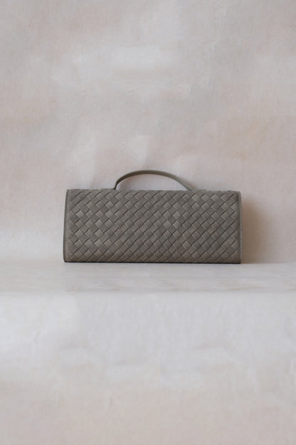 Artisan Crafted Flap Bag - Earthy Green
