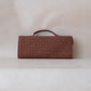 Artisan Crafted Flap Bag - Chestnut