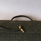 Artisan Crafted Flap Bag - Olive Green