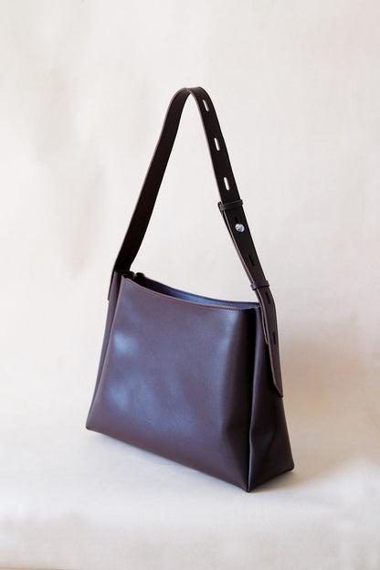 The Elara Tote - Dark Coffee