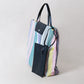 Élan Stripe Tote - Wide Stripes (Purple)