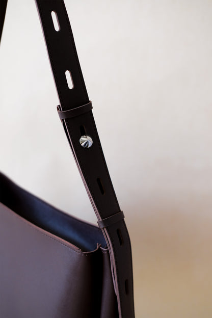 The Elara Tote - Dark Coffee