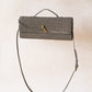 Artisan Crafted Flap Bag - Earthy Green