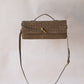 Artisan Crafted Flap Bag - Khaki