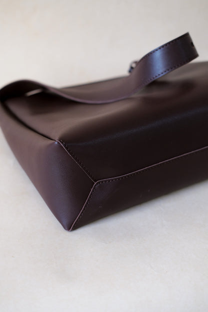 The Elara Tote - Dark Coffee