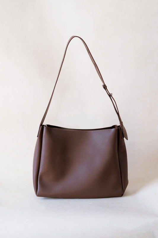 The Elara Tote - Chestnut