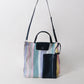 Élan Stripe Tote - Wide Stripes (Purple)