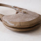 Classic Velvet Saddle Handbag - Khaki