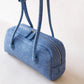 The Élan Denim Tote - Light Blue