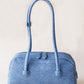 The Élan Denim Tote - Light Blue