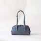 The Élan Denim Tote - Classic Black