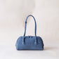 The Élan Denim Tote - Dark Blue