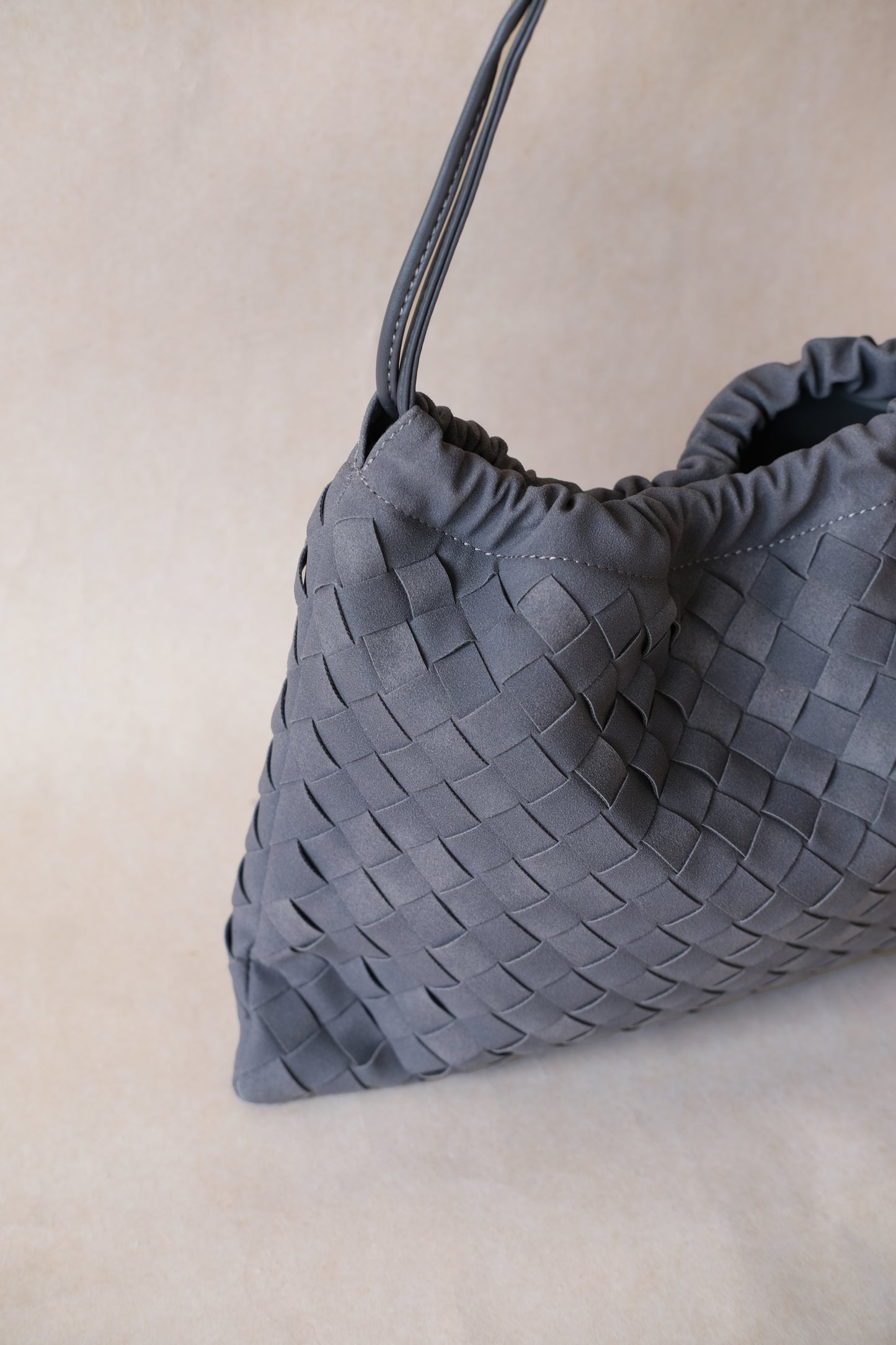 Artisan Cloud Satchel - Warm Grey