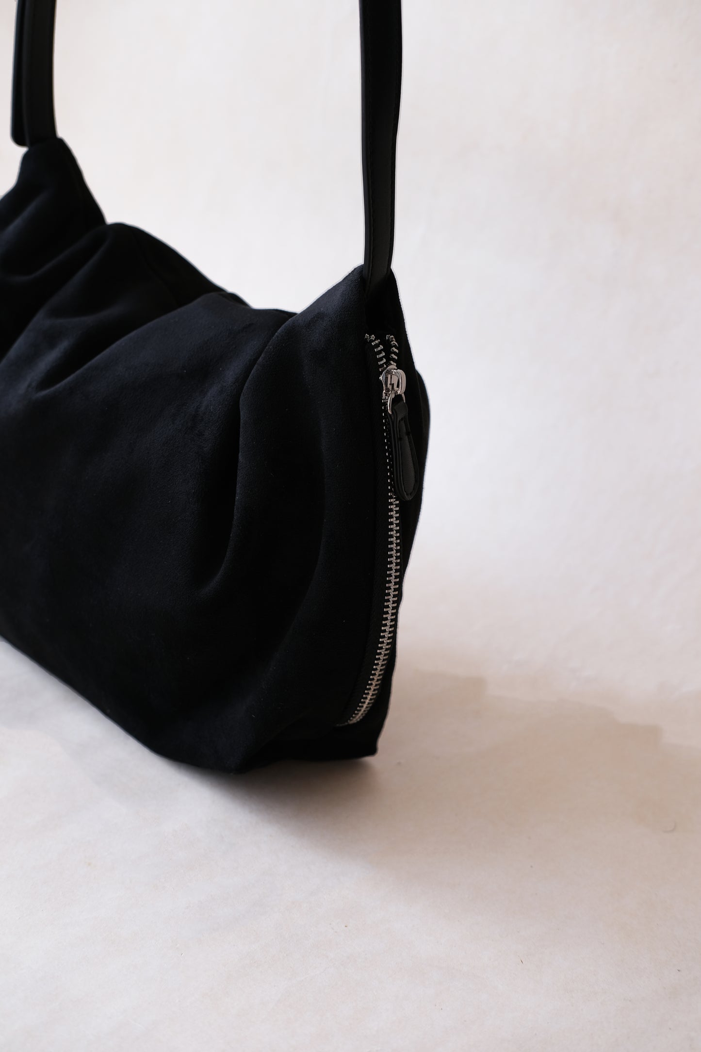 Classic Ruched Bag - Classic Black