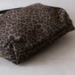Classic Ruched Bag - Green Leopard Print