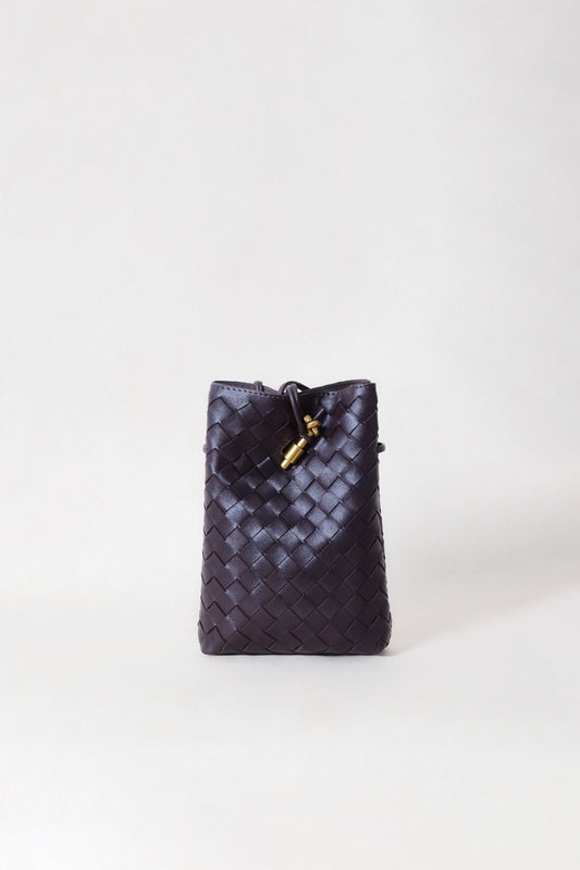 Artisan Élise Mini Bag - Dark Chocolate