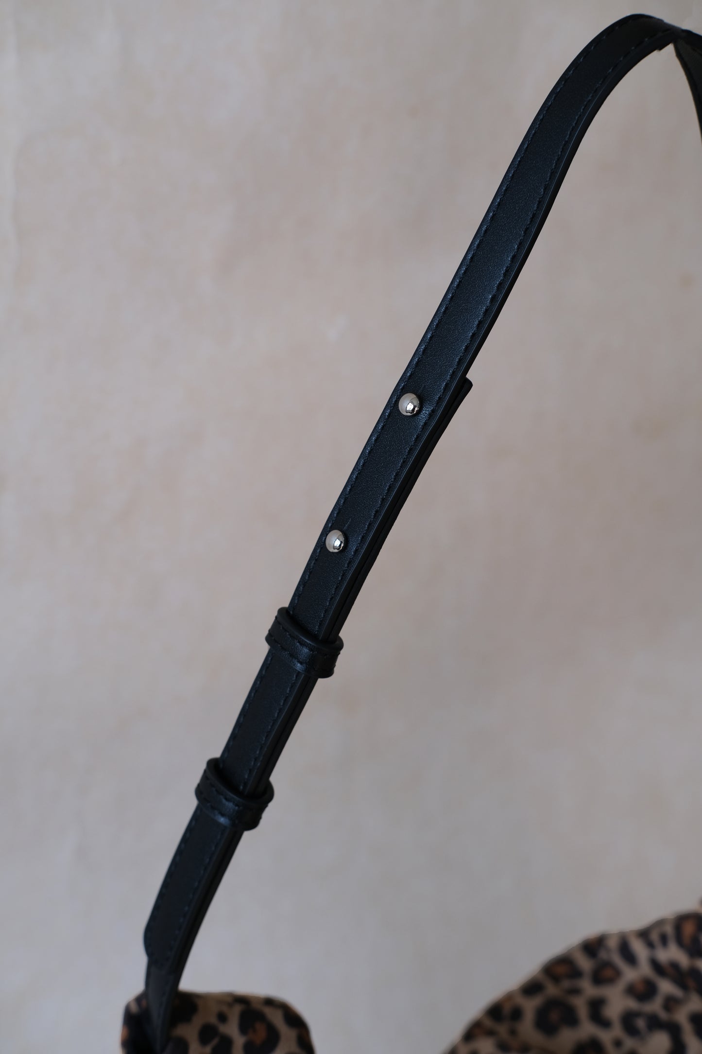 Classic Ruched Bag - Cocoa Leopard Print