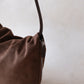 Classic Ruched Bag - Coffee