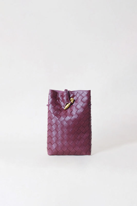 Artisan Élise Mini Bag - Wine Red