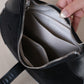 Classic Velvet Saddle Handbag - Classic Black