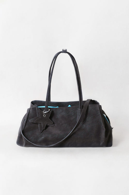 Medium Classic Flow Stella Carryall - Dark Coffee