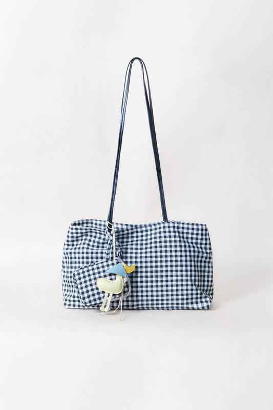 Classic Avenue Tote - Gingham (With Charm)