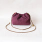 Artisan Signature Cloud Bag - Bordeaux Red