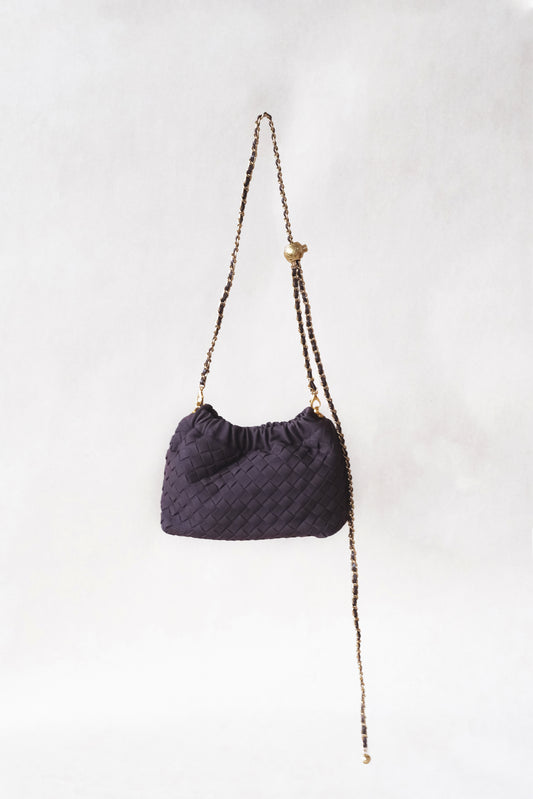 Artisan Signature Cloud Bag - Dark Chocolate