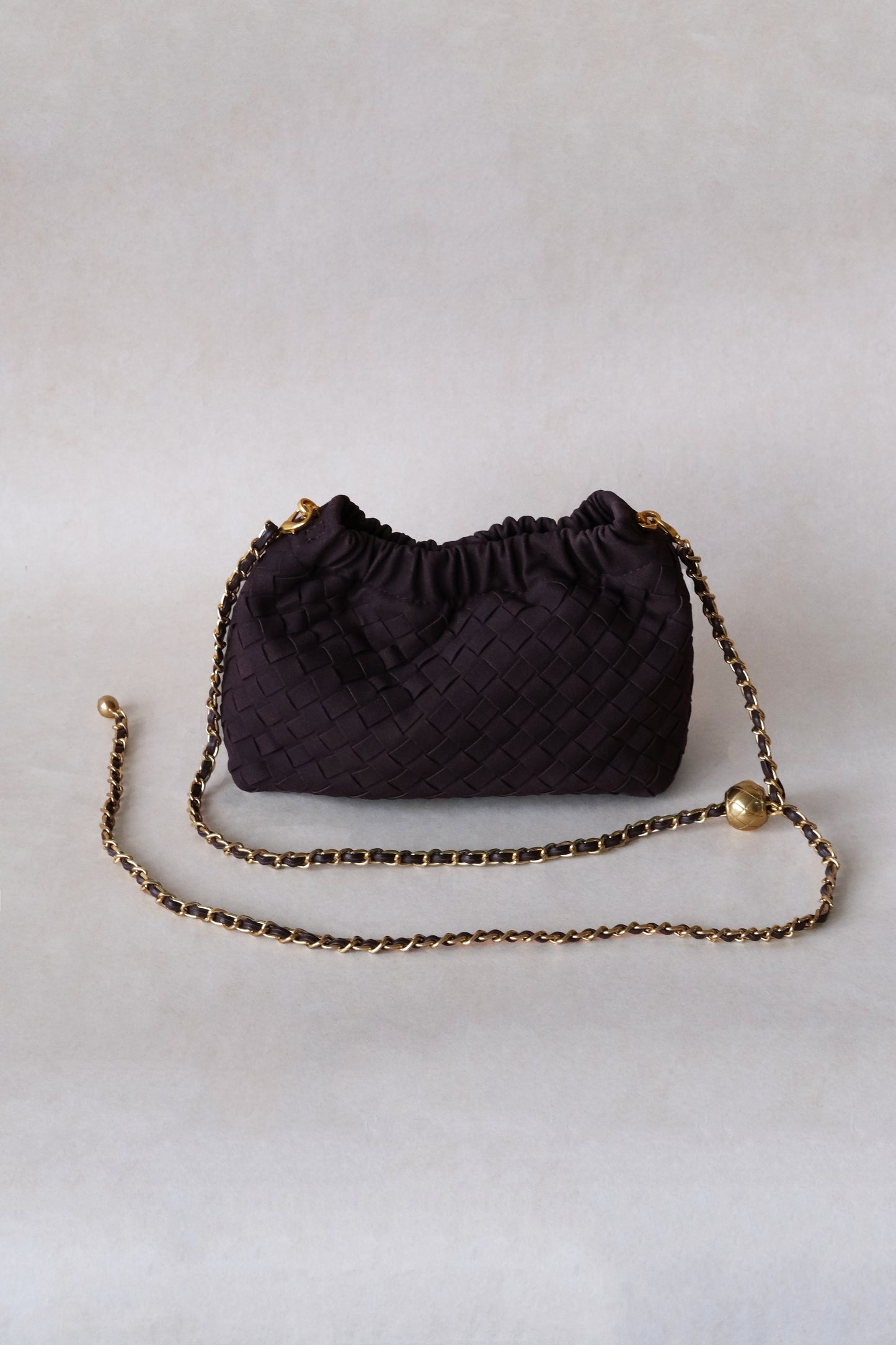 Artisan Signature Cloud Bag - Dark Chocolate