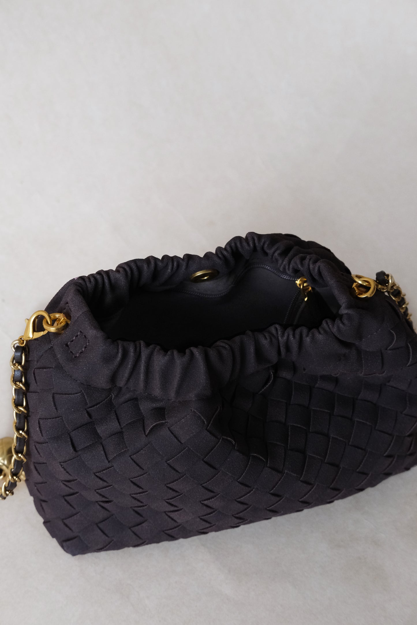 Artisan Signature Cloud Bag - Dark Chocolate