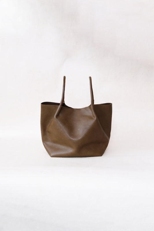 Claudine Basket Bag - Brown