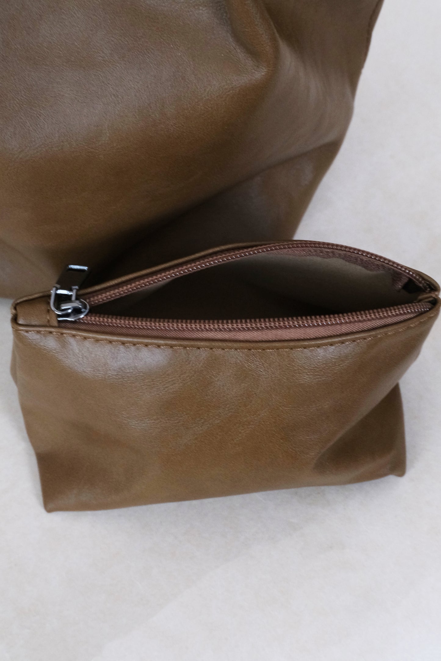 Claudine Basket Bag - Brown