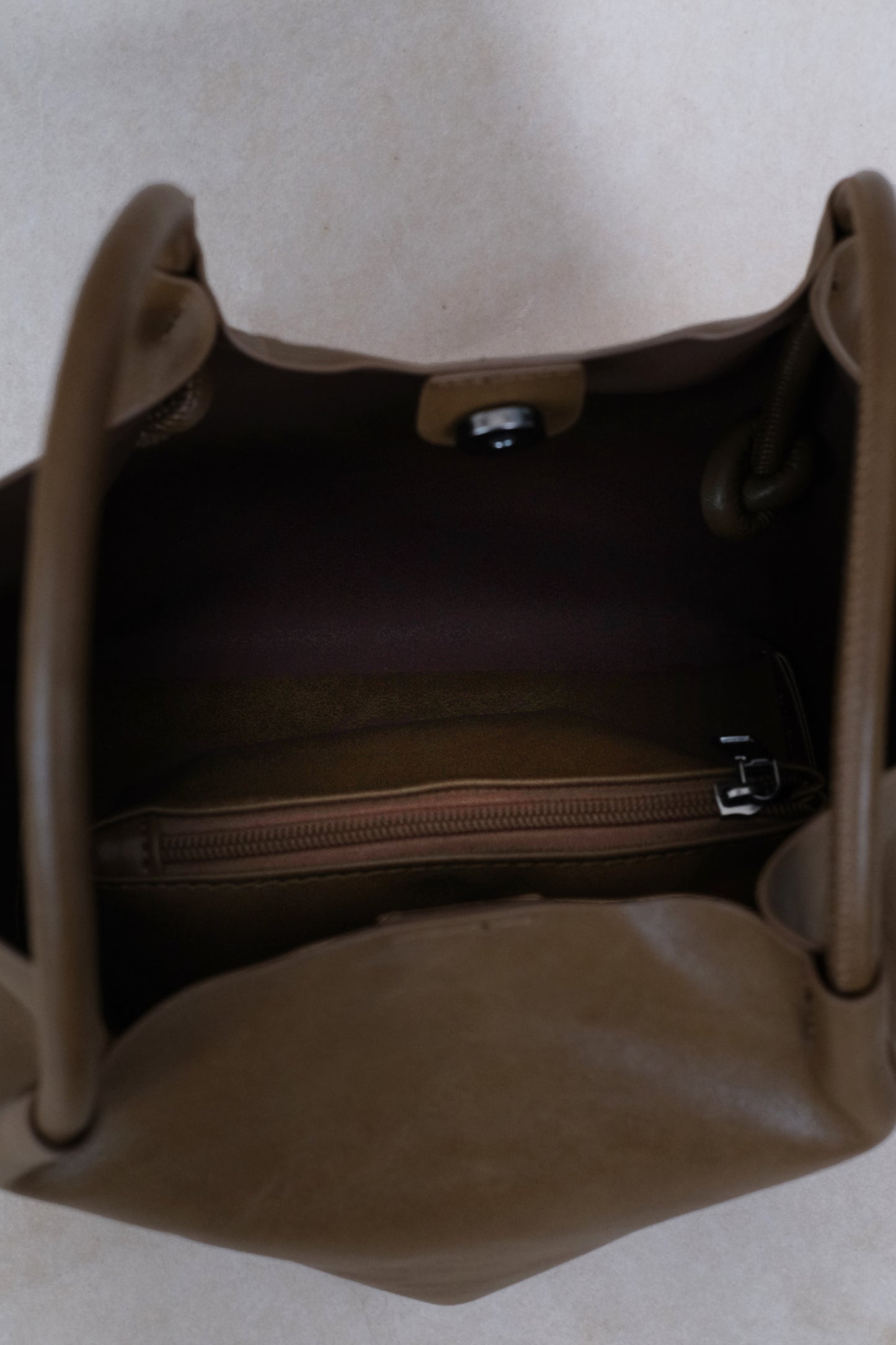 Claudine Basket Bag - Brown