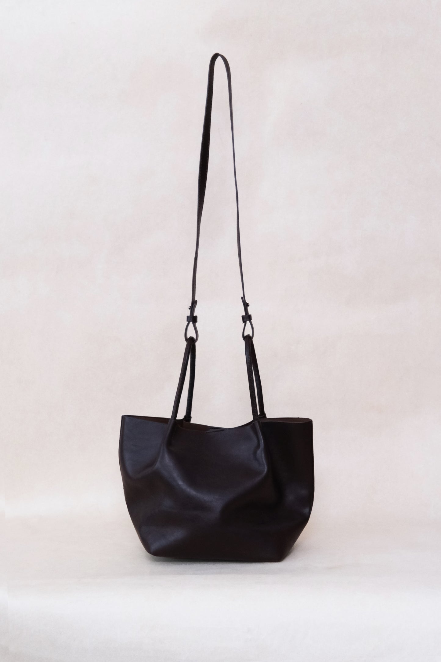 Claudine Basket Bag - Coffee
