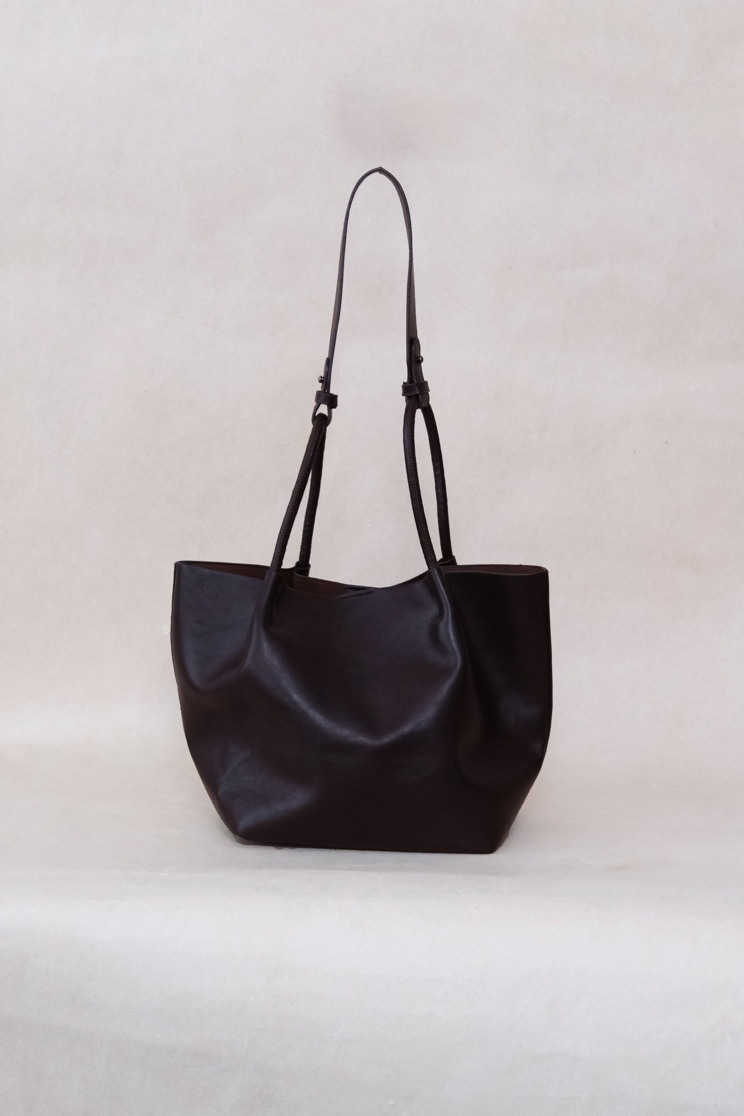 Claudine Basket Bag - Coffee