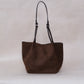 Claudine Basket Bag - Matte Coffee