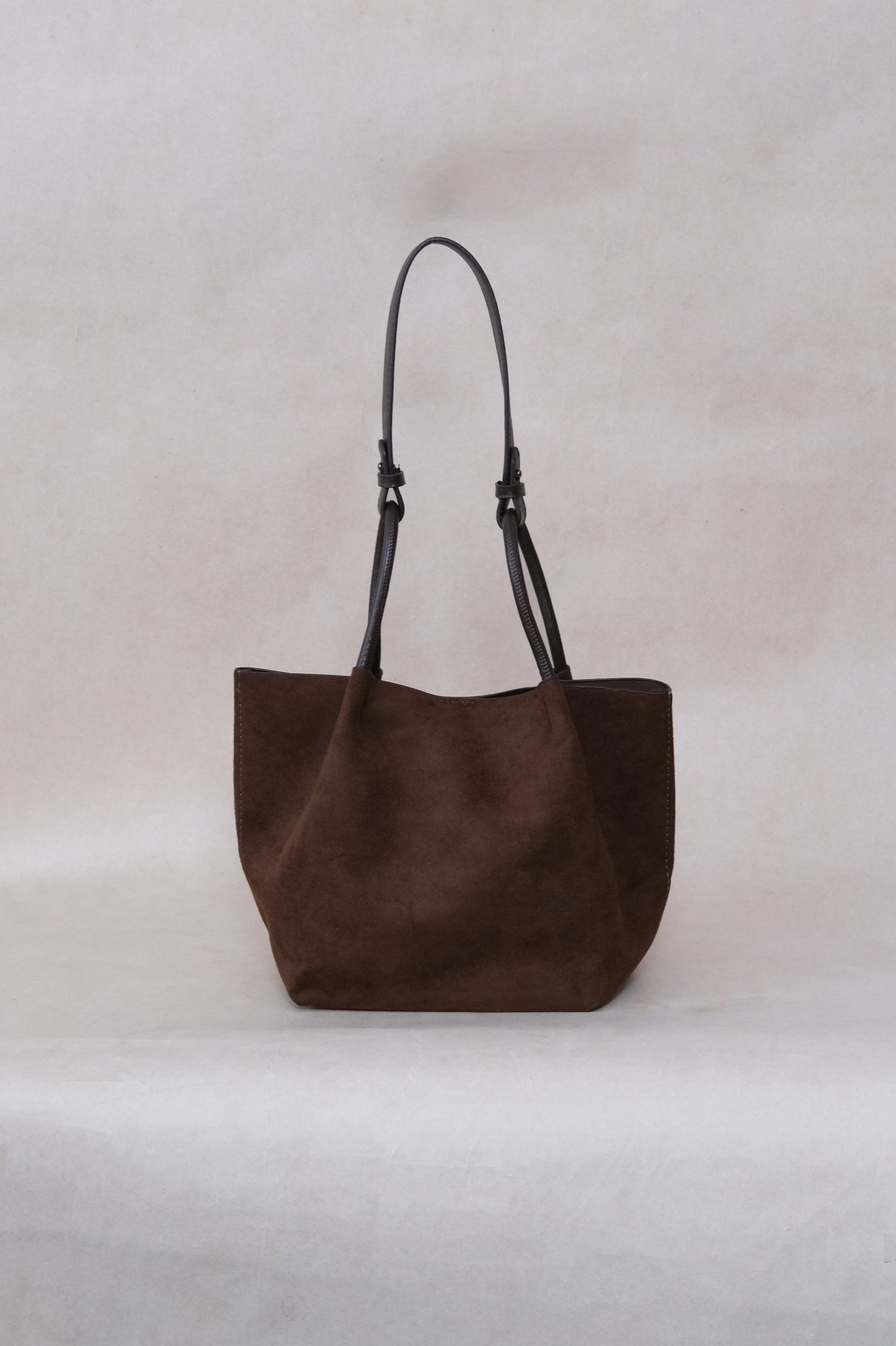 Claudine Basket Bag - Matte Coffee