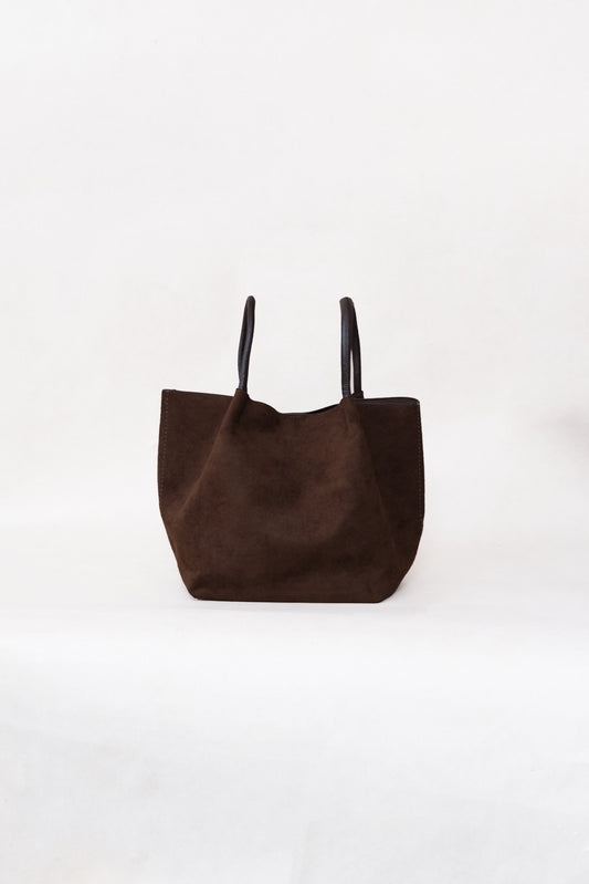 Claudine Basket Bag - Matte Coffee