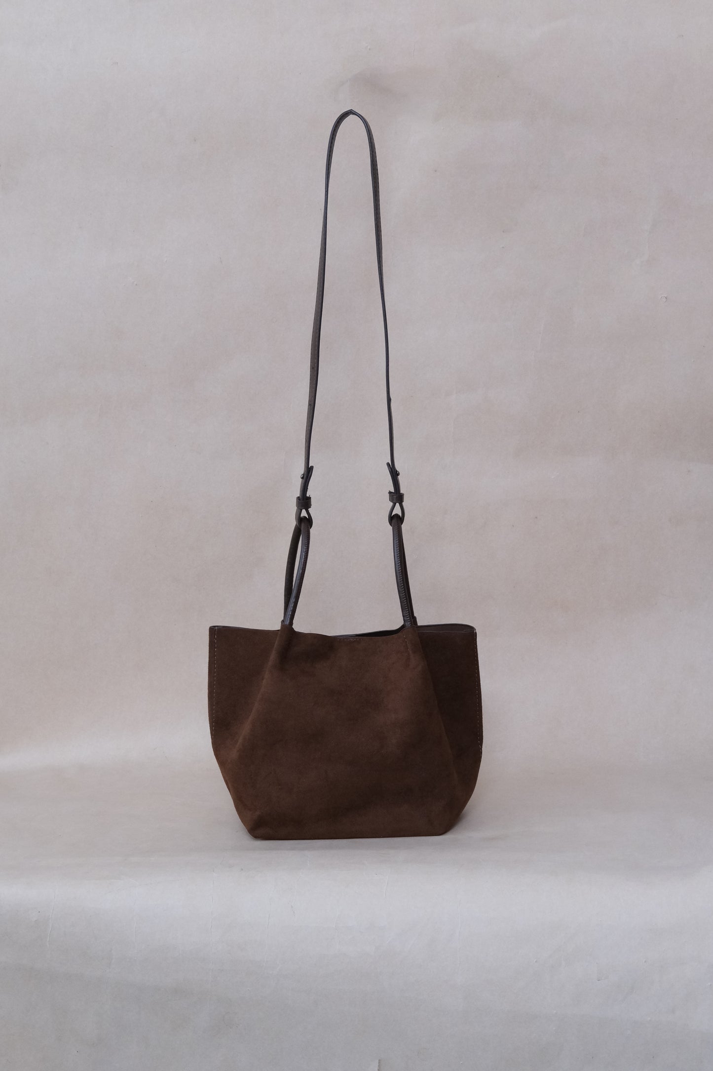 Claudine Basket Bag - Matte Coffee