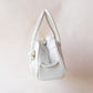 The Léonie Boston Bag - Cream White