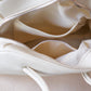 The Léonie Boston Bag - Cream White