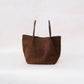 Claudine Basket Bag - Matte Brown