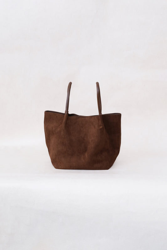 Claudine Basket Bag - Matte Brown
